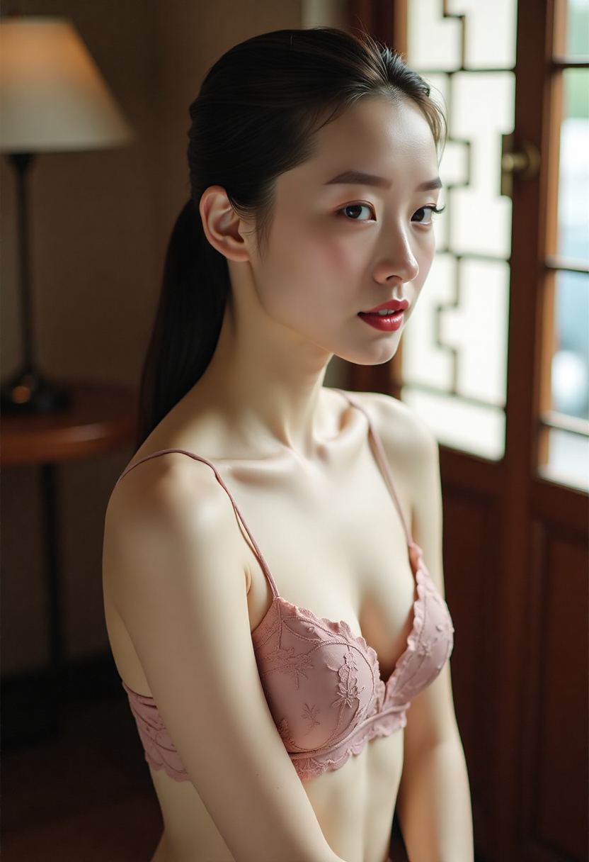 主播直播整理合租厨房